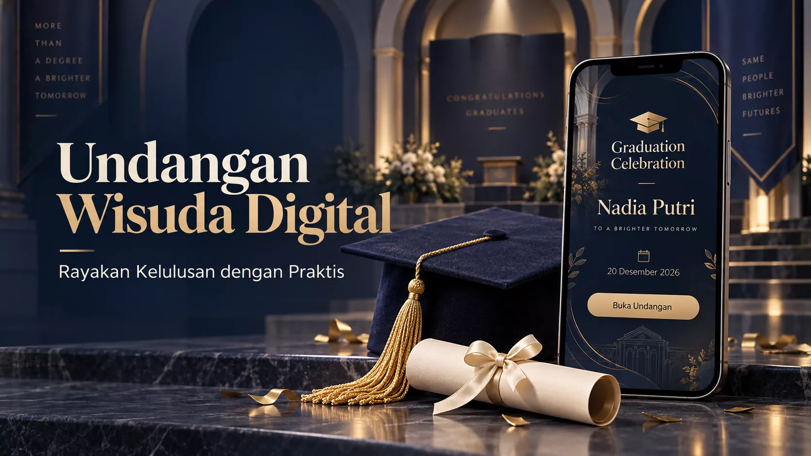 Undangan Wisuda Digital: Rayakan Kelulusan dengan Praktis