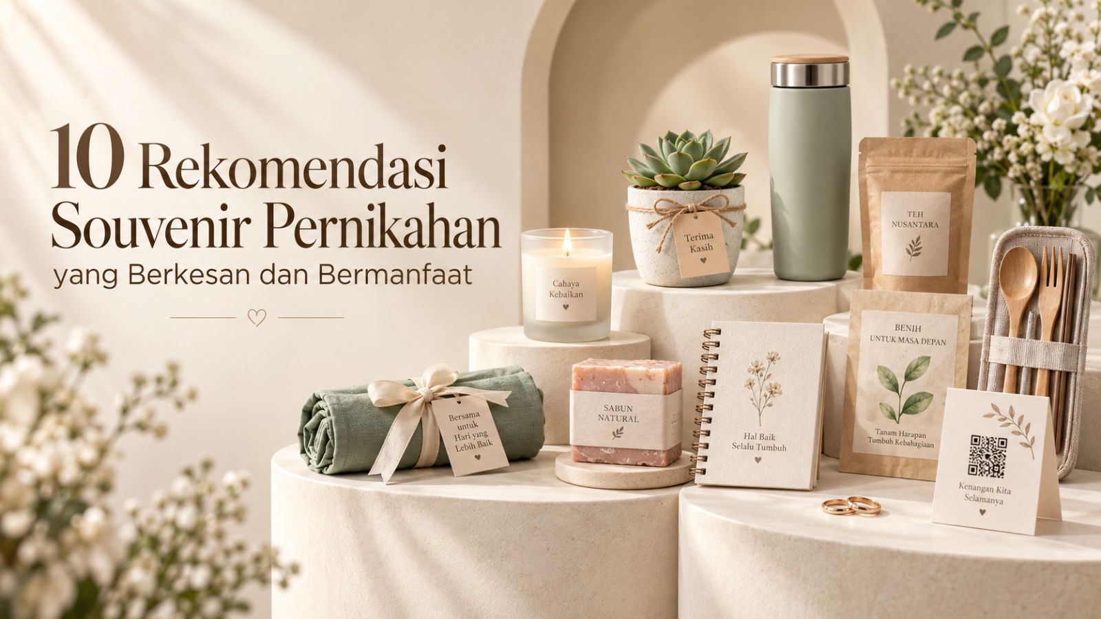 Ide Souvenir Pernikahan yang Berkesan dan Bermanfaat