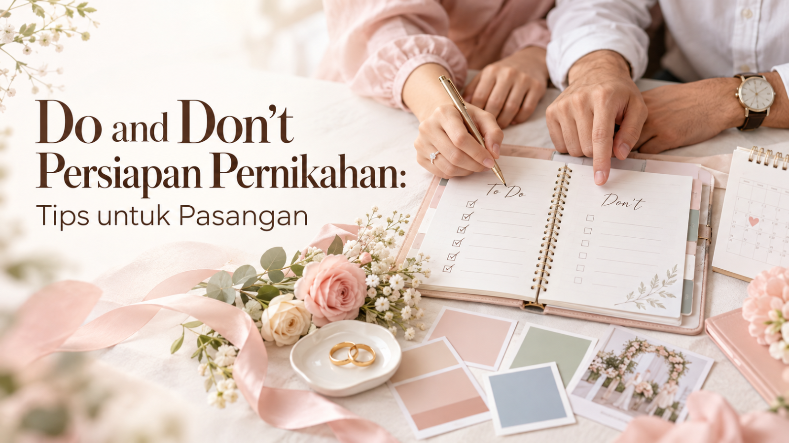 Do and Don’t saat Mempersiapkan Pernikahan: Tips Penting untuk Pasangan
