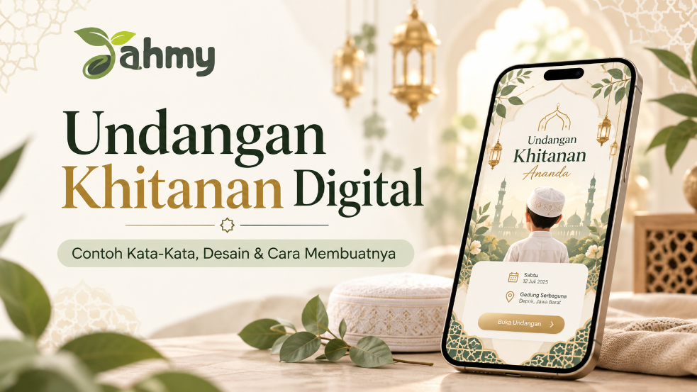 Undangan Khitanan Digital: Contoh Kata-Kata, Desain & Cara Membuatnya