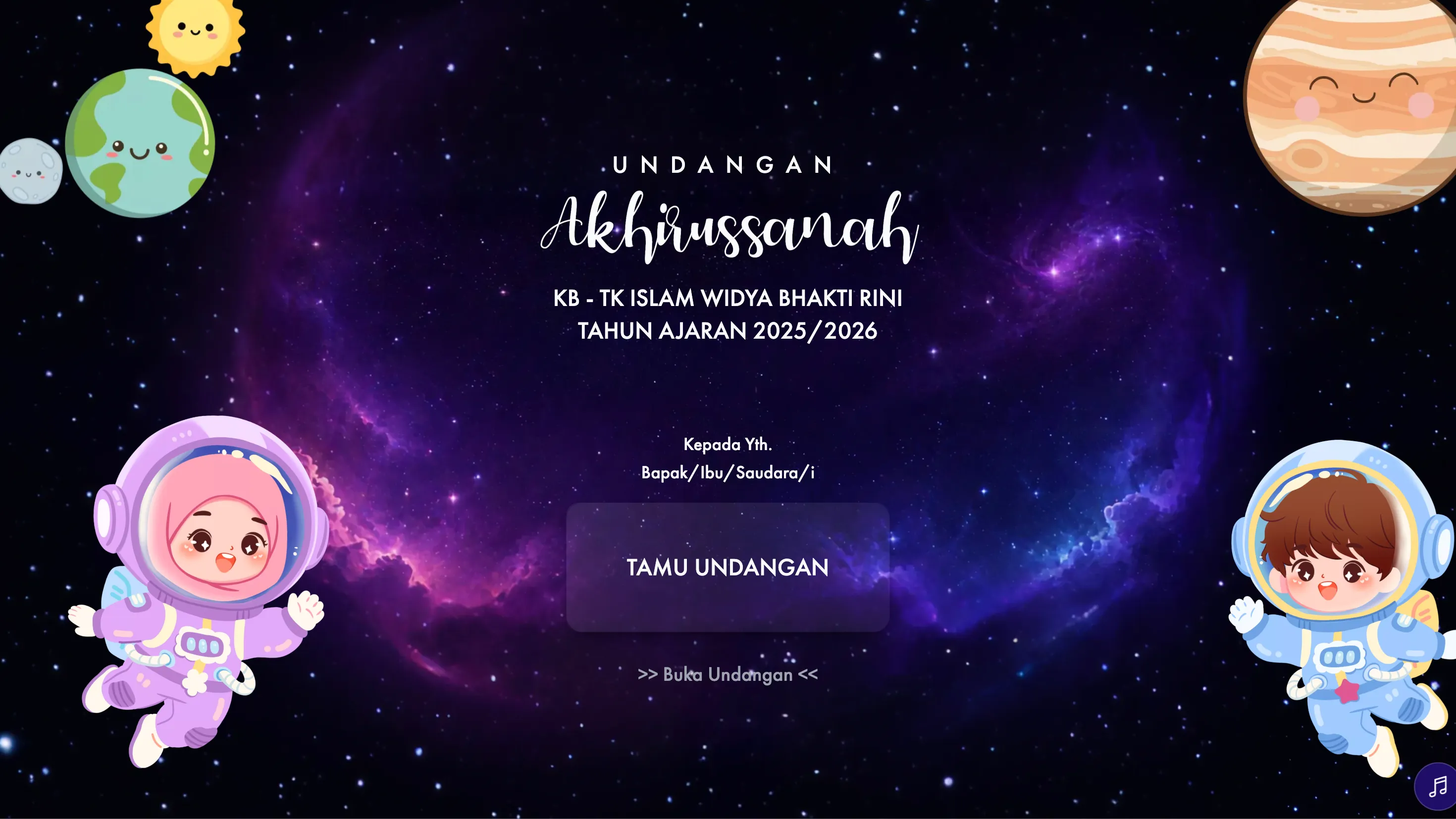 Akhirussanah KB - TK siswa-siswi Islam Widya Bhakti Rini Tahun Ajaran 2025-2026