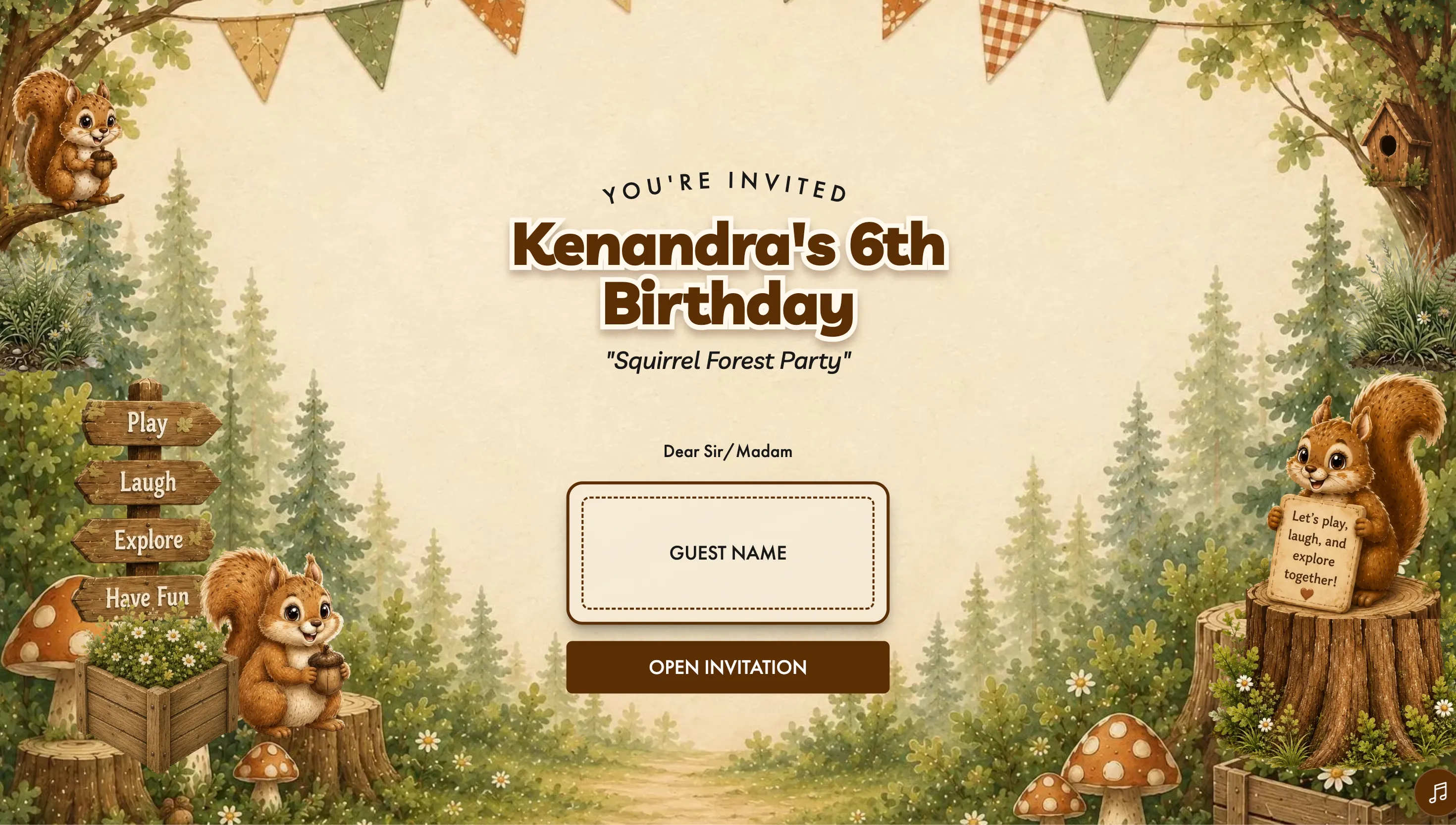 Kenandra's 6th Birthday