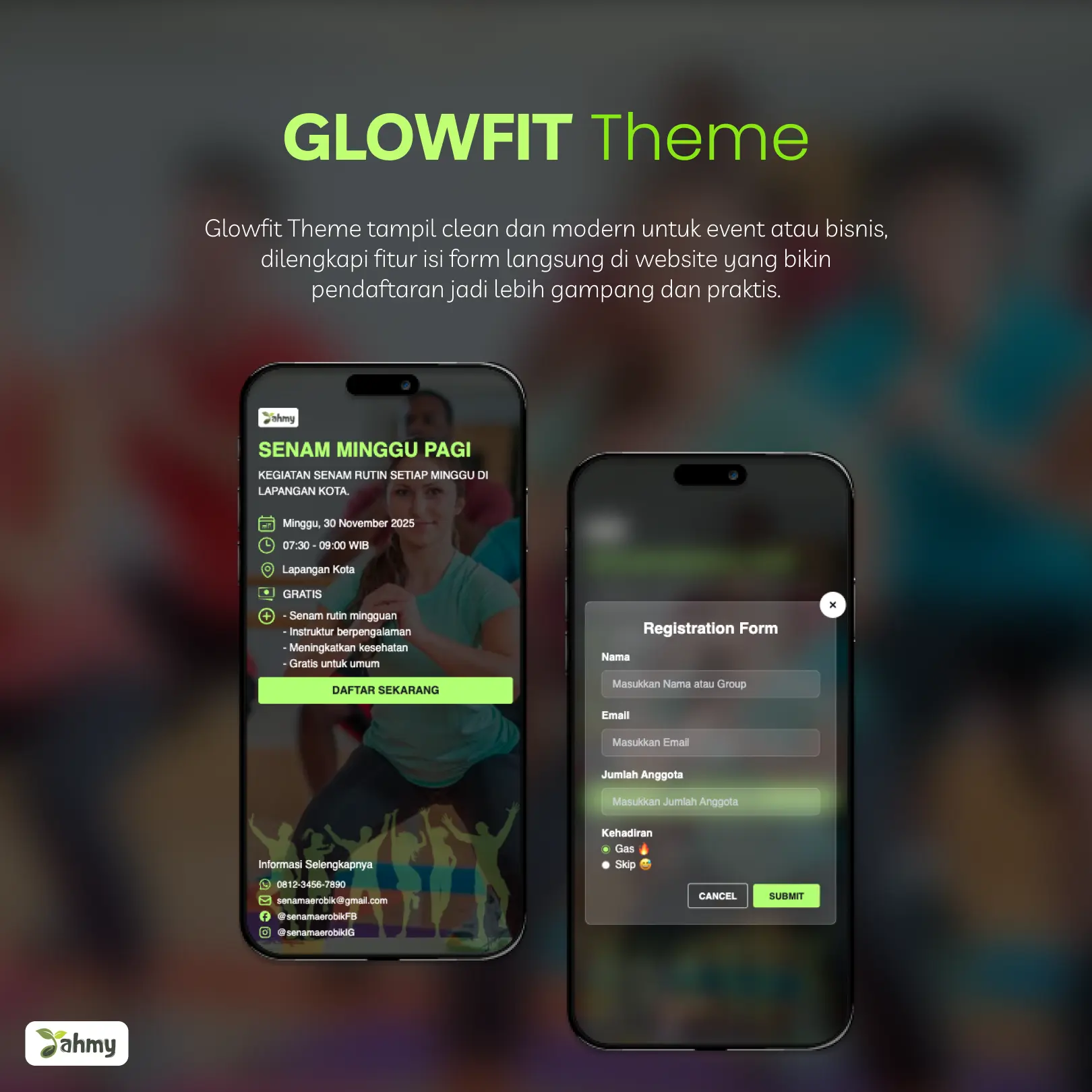 Glowfit Theme