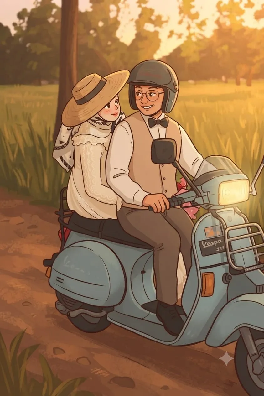 Wedding couple